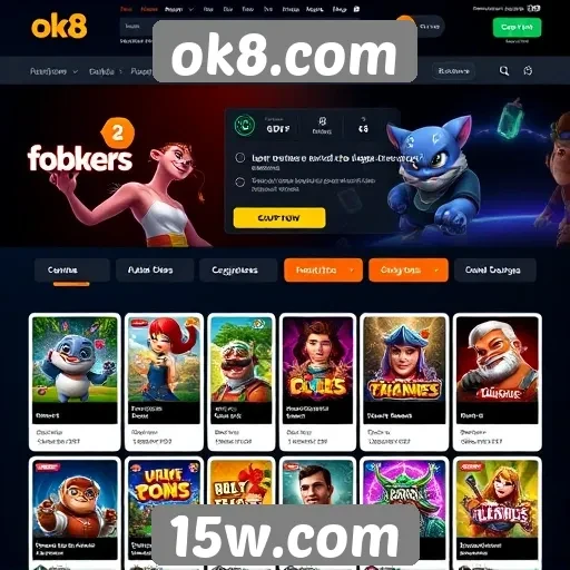 Estratégias de marketing do site de jogos ok8.com